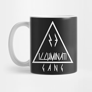 Illuminati Gang Triangle (White) Mug